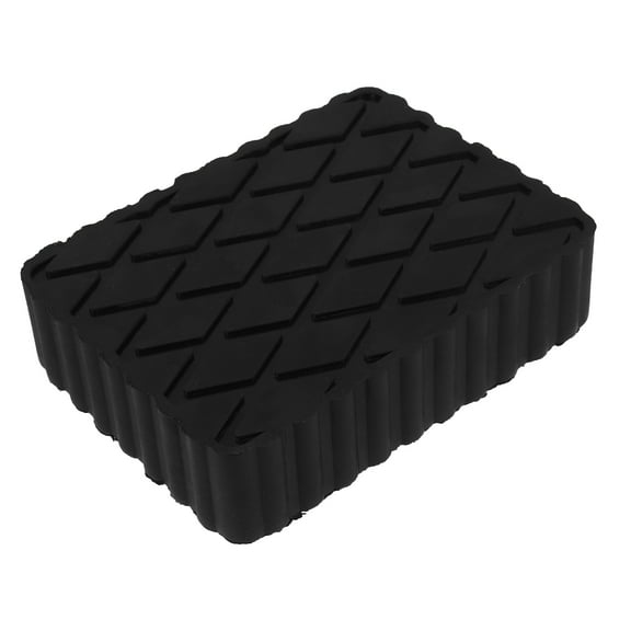 Raindrops Jack Pad Rubber Lift Block Vehicle Lift Jack Pad Camper Stabilizer Block Rv Stabilizer Block Rubber Lift Block for Car Maintenance