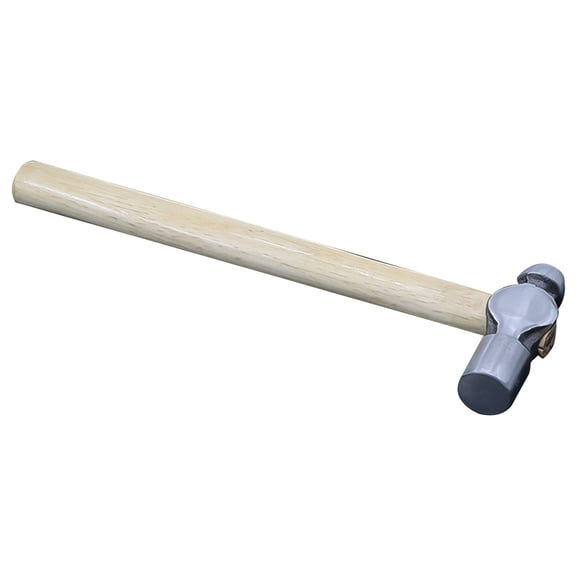 Raindrops 1Pc Wood Handle Chasing Hammer with Carbon Steel Head for Jewelry Crafting