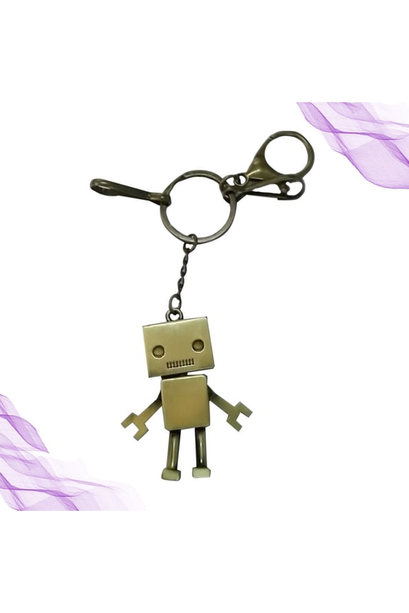Key Chain Cute Robot Keychain Anniversary Gift Pendant