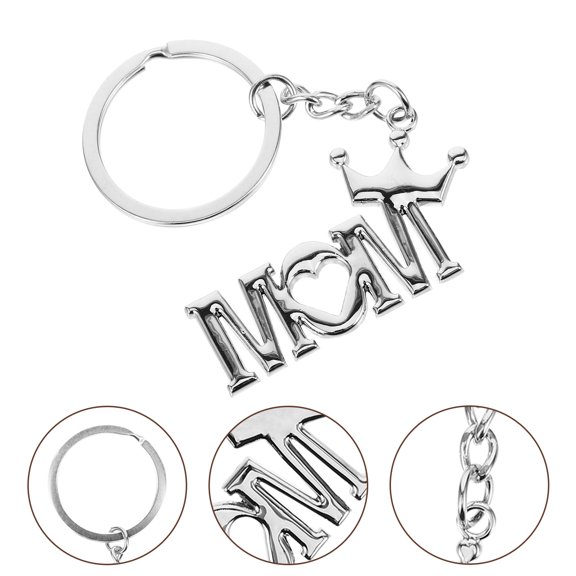 Raindrops Mothers Day Keychains Zinc Alloy 1Set for Special Moments