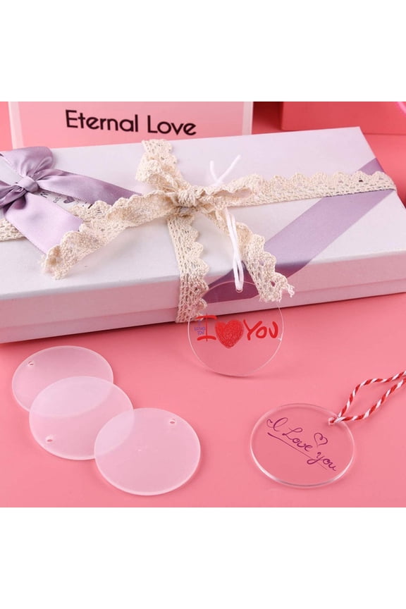 Keychain Craft Kit 90-Piece Acrylic and Alloy Keyring Accessories Set for Jewelry Making and Craft Projects