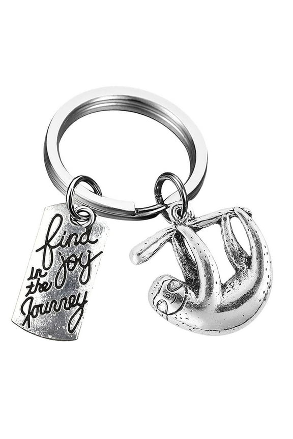 Keychain Lover Sloth Creative Holder Good Gift for Children Travel