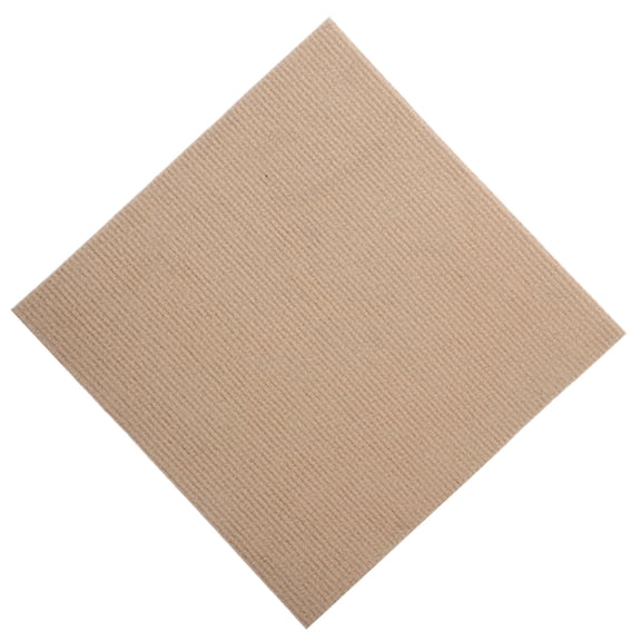 Raindrops Khaki Cat Scratch Carpet Pad with Self Adhesive Backing for Home and Furniture