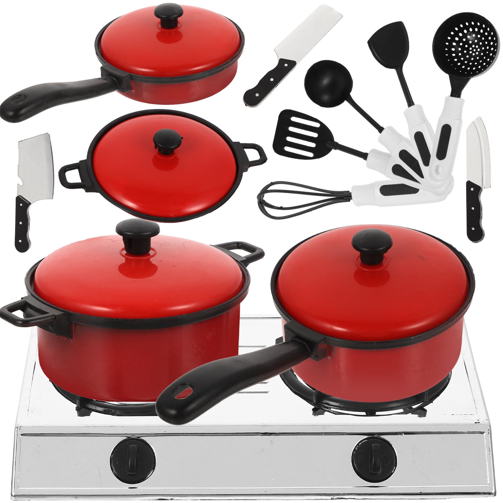 Raindrops Kids Kitchen Pots and Pans Set 1 Set Toy Kitchen Utensils for ...