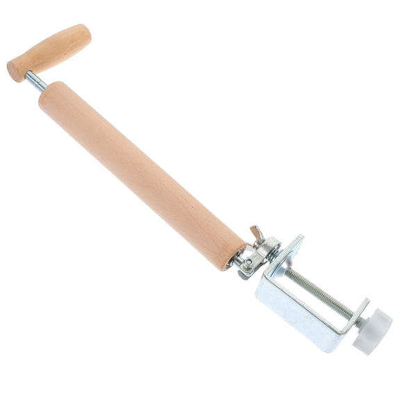 CHICHUMID Dumpling Skin Rolling Pin Wood Effortless Rolling Simple Design 1Set