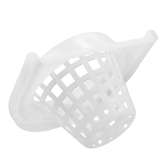 Raindrops White Plastic Mop Bucket with Thickened Design, Cleaning Tool Basket - Practical 1 Piece for Home and Commercial Use