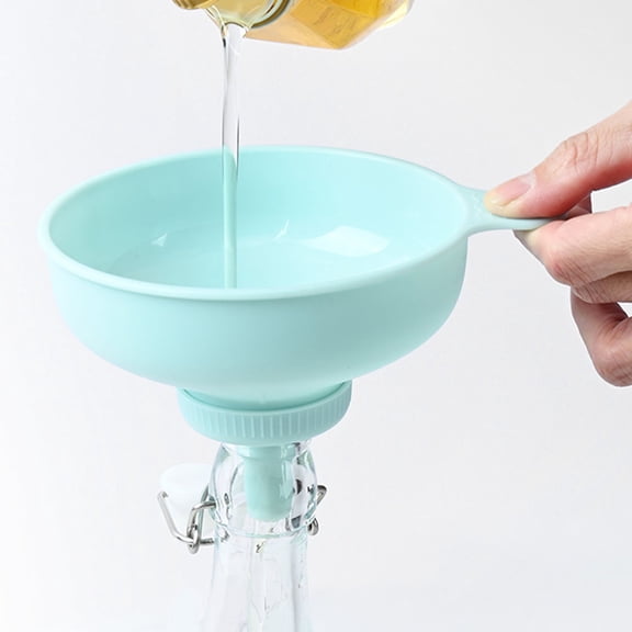 FOMIYES Funnel for Ingredient Transferring with Wide Mouth in PP 1Pack