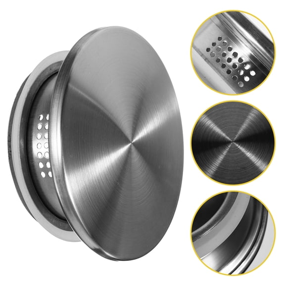 Raindrops Kitchen Jug Cover Stainless Steel Sealing Lid Replacement Cap for Water and Juice Pitchers