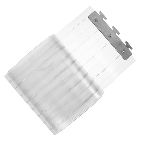 Raindrops Kitchen Plastic Door Curtain Door Strip Curtain 200.00X18.00X0.15CM Transparent