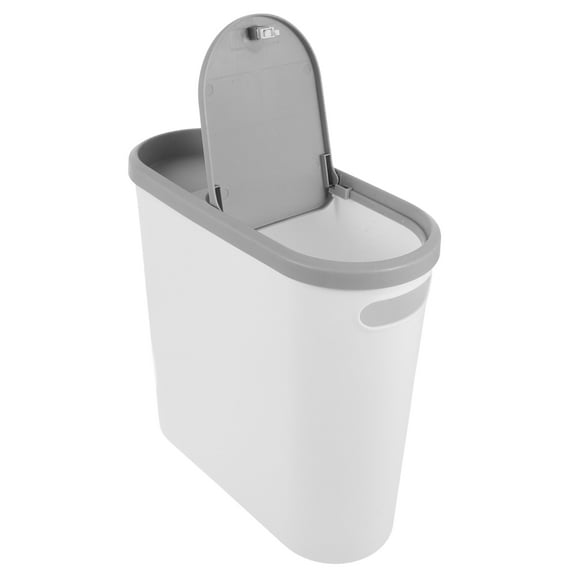 Raindrops Kitchen Scraps Container Press Pop-up Lid Trash Can