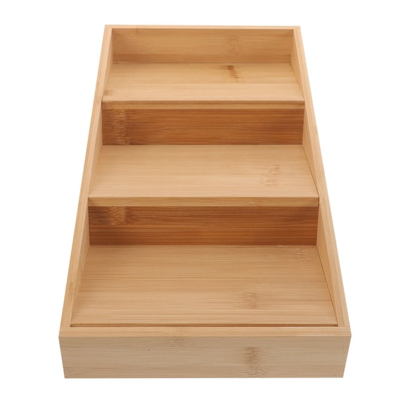 CHICHUMID Spice Holder Bamboo Spice Rack Light Yellow 1Set