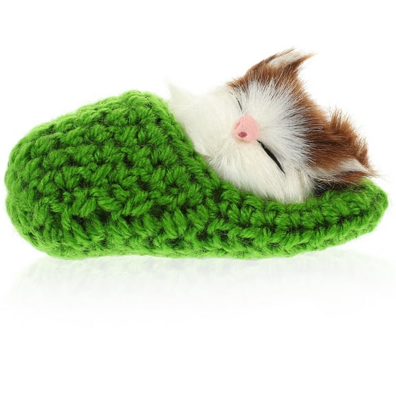 Raindrops Realistic Kitten Simulated Cat Slippers 1Pack