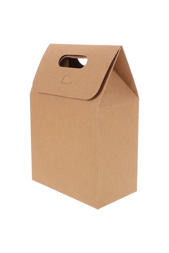 Reusable Khaki Kraft Paper Bags for Floral Arrangements and Presents