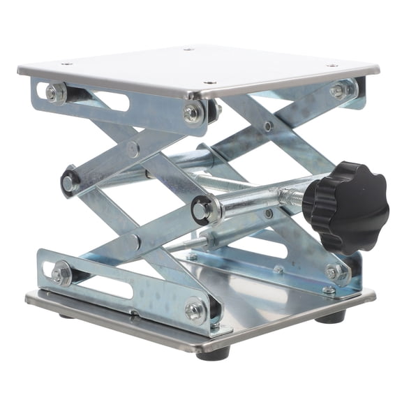 LABRIMP Stainless Steel Laboratory Scissor Lift Platform with Manual Height Adjustment