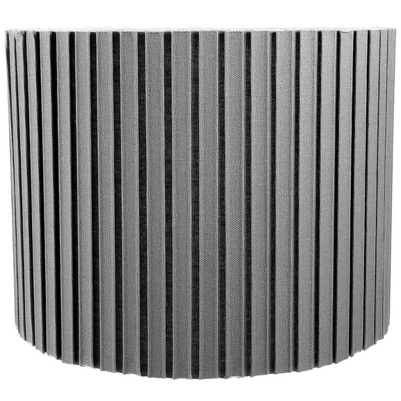 FOMIYES Replacement Grey Cloth Lamp Shade for Floor Or Table Lamp Soft Glow Cover