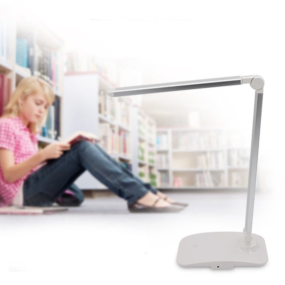 Raindrops Touch Dimming Table Lamp Modern Precision Desk Light with Adjustable Brightness for Home Office