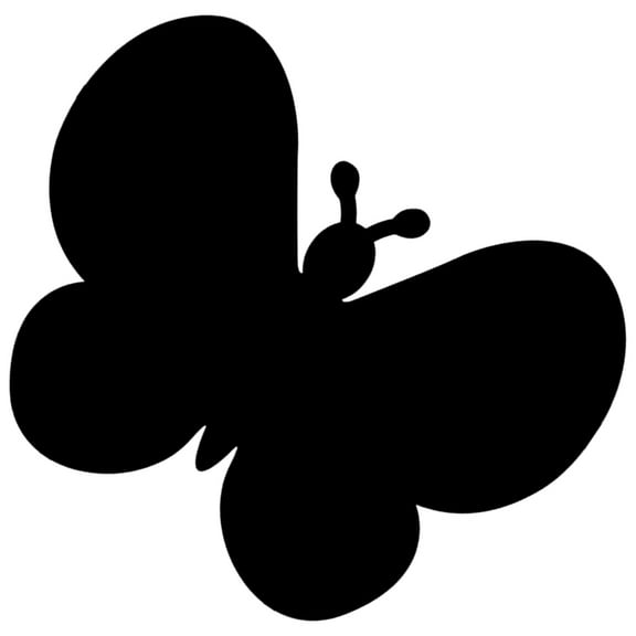 Raindrops Large Butterfly Wall Decor PVC Removable Wall Stickers 1Pack for Women