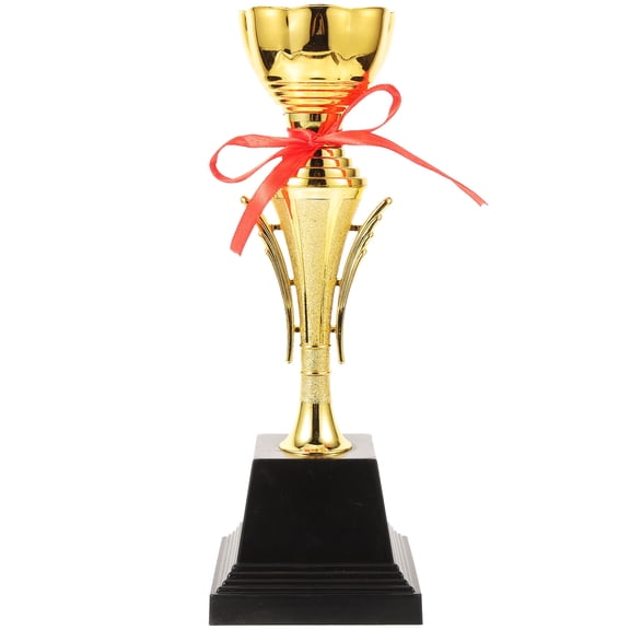 FOMIYES Metal Trophy Award with Creative Statue Design for Celebration Party Winner