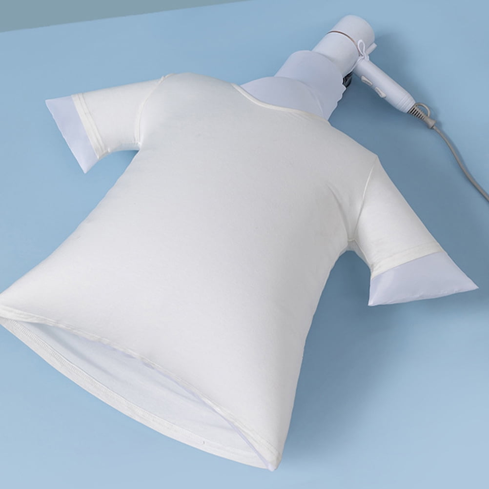 Raindrops  Laundry Dryer Bag Clothing Drying Clothes Indoor Travel White
