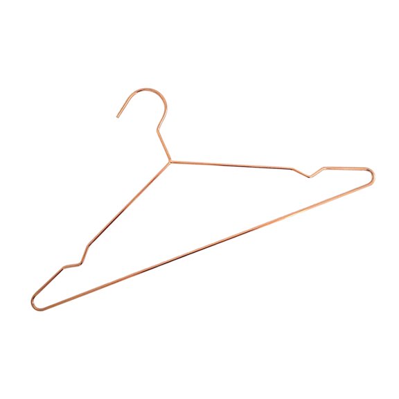 Raindrops Coat Hangers Metal Rose Gold for Hanging Clothes 1Pcs 16.5x7.9in