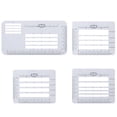 thumbnail image 1 of Raindrops Lettering & Addressing Stencil Set - 4 Styles, 1 of 6