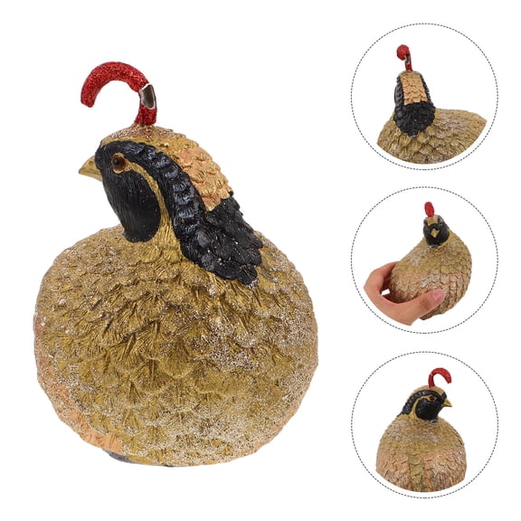 Raindrops Multi-Color Resin Turkey Centerpiece for Fall Harvest and Thanksgiving Decor