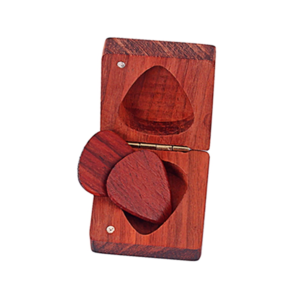 Raindrops Light up Guitar Pick Picks Guitar Guitar Pick Box 4.05X2CM Red
