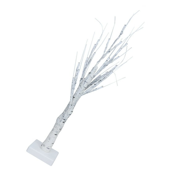 USHOBE Birch Decorative Lights Lighted Birch Tree Plastic 1Pcs Home Decoration