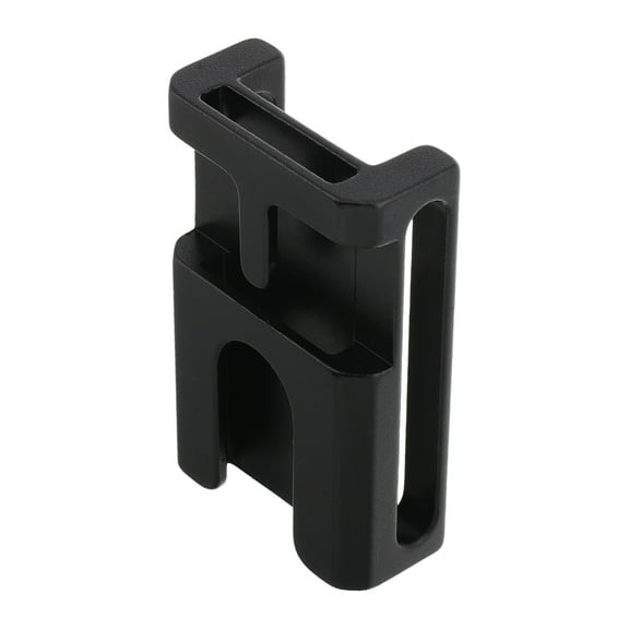 Raindrops Lightsaber Buckle Decor Phone Case Candle Holder with Handle Black