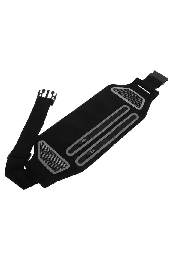 Ultra Thin Lightweight Fanny Pack with Dual Zippers, Waist Bag for Running, Gym, Outdoor Sports, Perfect for Men and Women