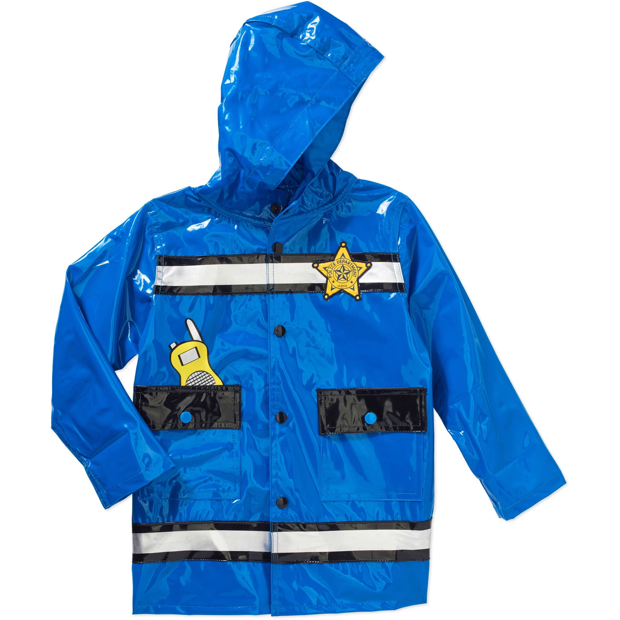 Raindrops Little Boys Rain Jacket