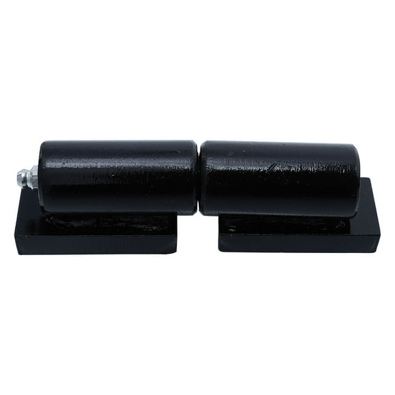 Raindrops Lock Knobs Heavy Duty Door Hinges Security Gate Hinge 12x3.4cm Black