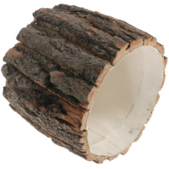 Raindrops Log Planters for Outdoor Plants Flowerpot Pots Basket Interest