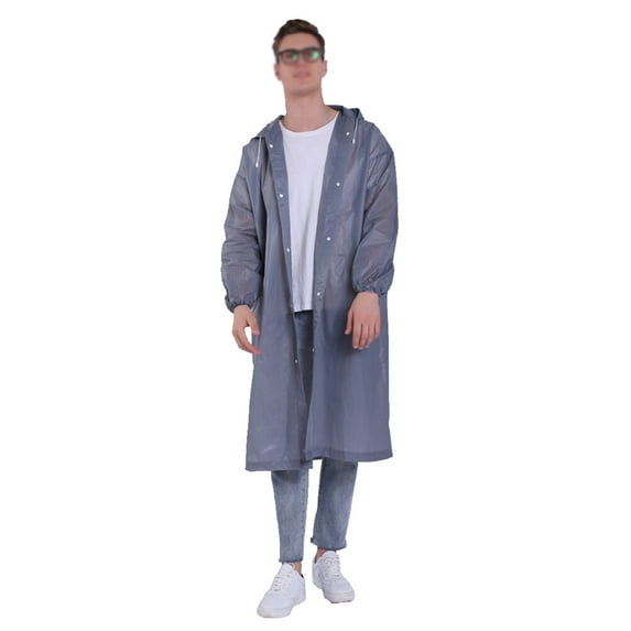 Raindrops Long Rain Coat for Women Waterproof Jackets Camping Raincoat Ride