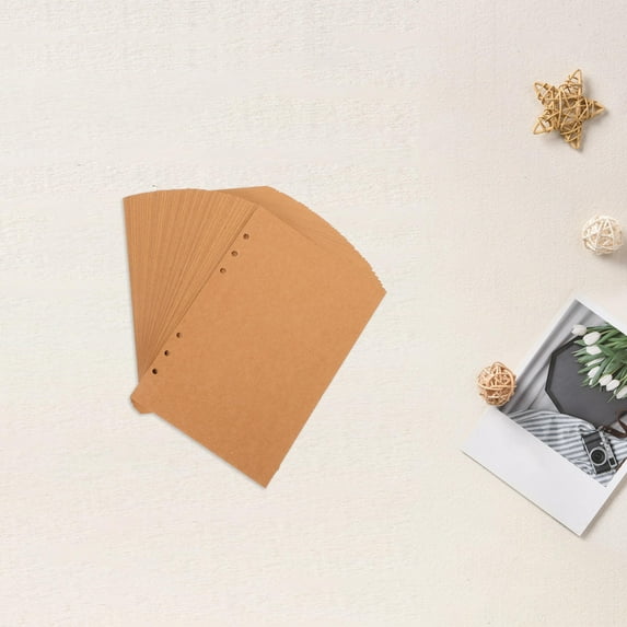 Raindrops Loose-Leaf Notebook Paper 60 Sheets For Travel And Daily Use