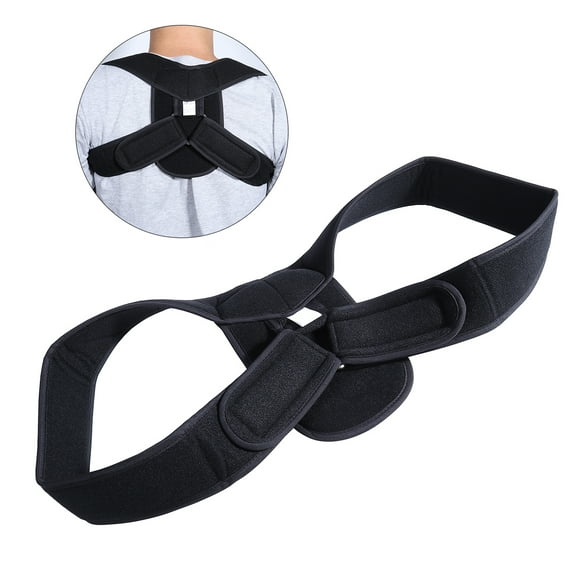 Raindrops Lumbar Support Brace Posture for Men Brackets Child and Women Black