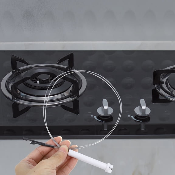 Raindrops MLINS Ceramic Ignition Needle with Dual Wires 1 Set Replacement Parts for BBQ Gas Burner Fire Pit Fireplace Oven Grill Tool