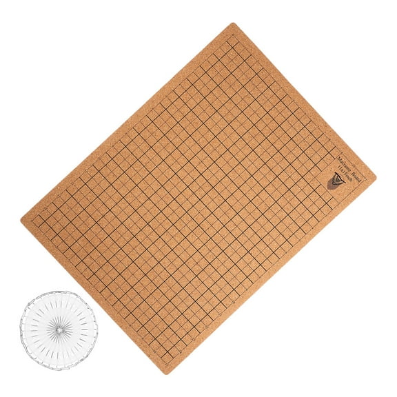 Raindrops Macrame Board with Grid Design for Crafting and Measuring Projects Portable and Lightweight Assorted Color