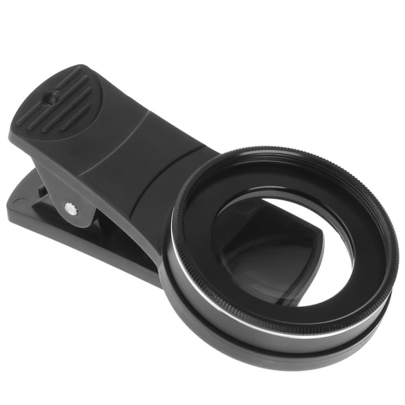 Raindrops Universal Phone Lens 15X Macro Camera Lens Black with Premium Optical Glass for Clear Detailed Photos