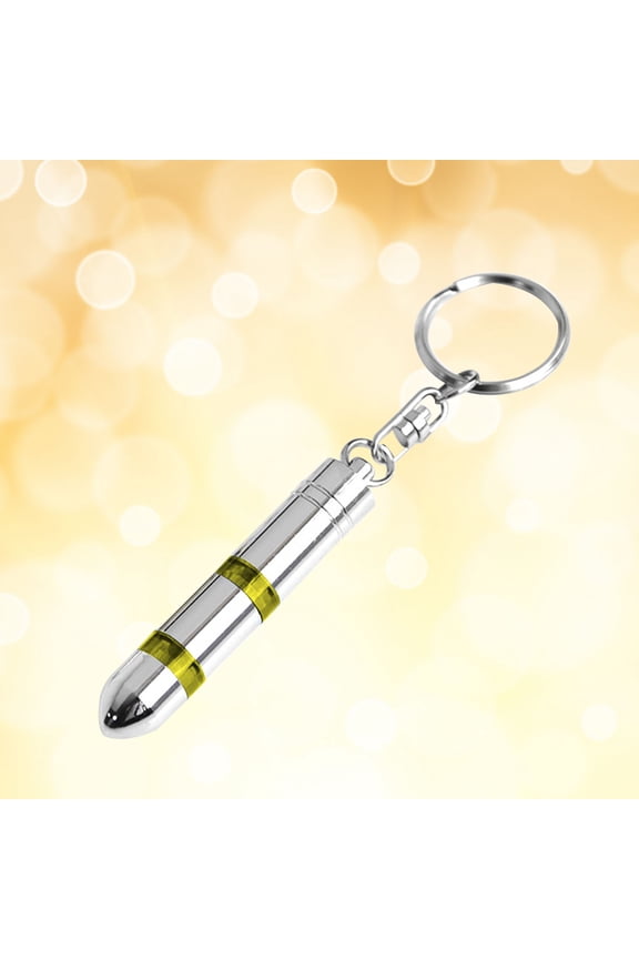 Magnet Key Holder Quick Disconnect Steel Yellow 5.8x1x1Cm 1Pack