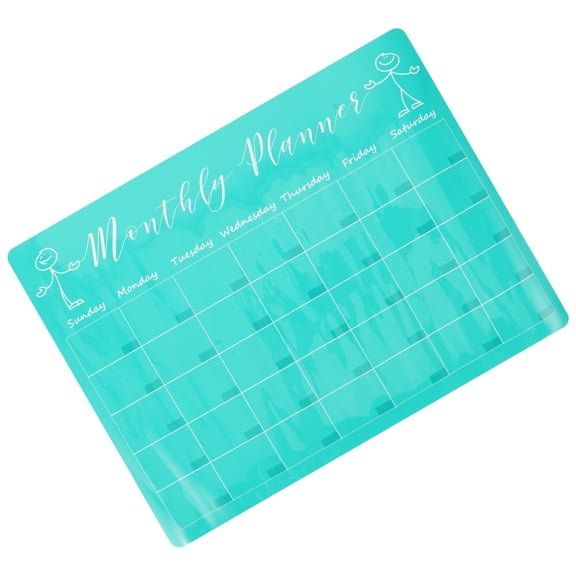 Raindrops Magnetic Shopping List Pad for Fridge Erase Erasable Writing Board