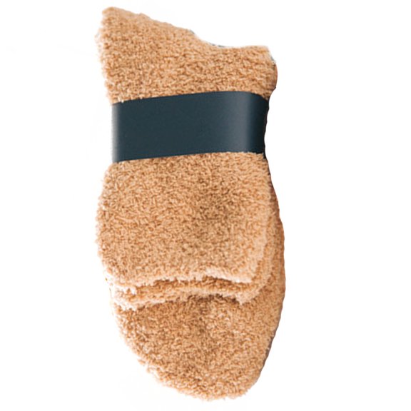 Raindrops 1 Pair Men's Thermal Coral Fleece Socks Warm, Soft, Cozy for Daily Use and Outdoor Activities Comfort