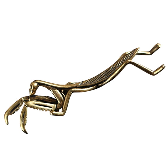 Raindrops Mantis Statue Ornament Animal Hedgehog Figurine Decorative Ornaments Golden