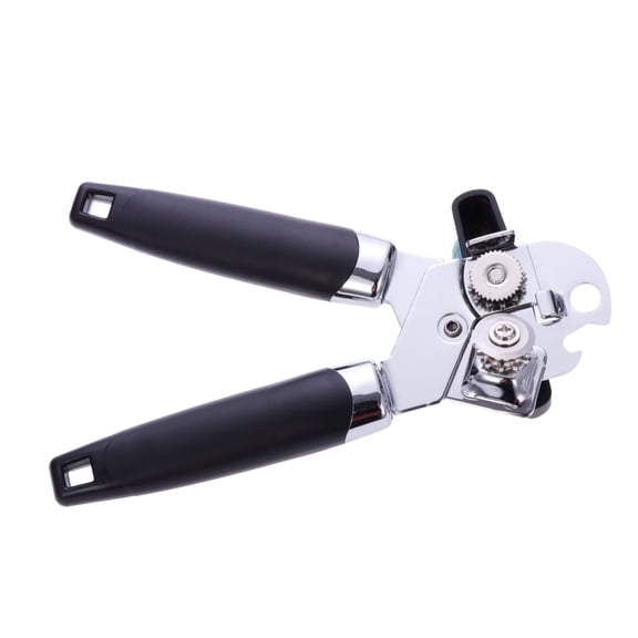 Raindrops Manual Can Opener Multi-Functional Tin Opener with Comfortable PP Handle for Home Kitchen Use 1 Set