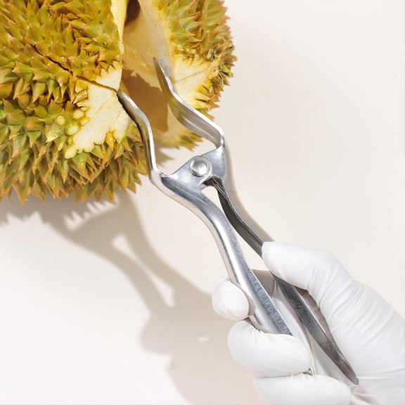 CRILSTYLEO Kitchen Durian Tool Silver Stainless Steel for Home Cooks 1Pcs