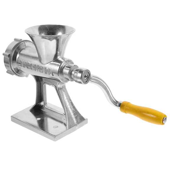 Raindrops Aluminum Alloy Manual Meat Mincer for Home Kitchen Use, Color
