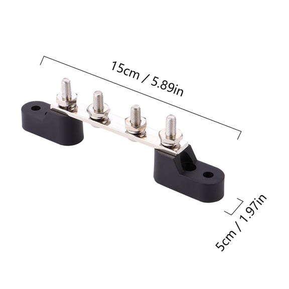Raindrops  Marine Busbar Power Terminal Block Battery Ground Stud
