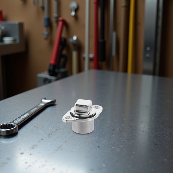 Raindrops Marine Stainless Steel Boat Drain Plug - Water Drainage Accessory for Boats