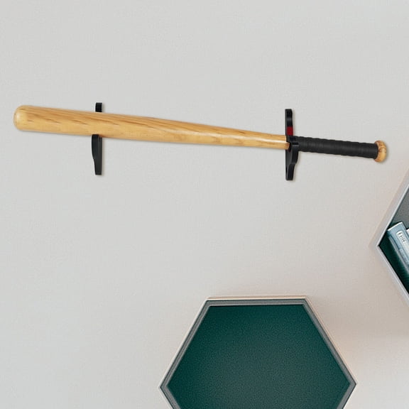 Raindrops Masteelf 1 Pair Baseball Bat Display Holder Wall Mount Storage Solution