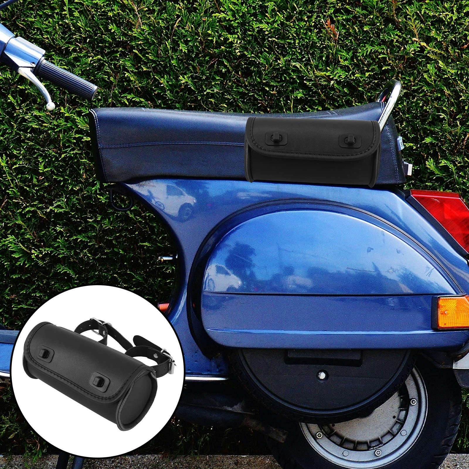Raindrops Masteelf 1 Set Motorcycle Storage Bag Side Handlebar Tool Bag Pouch Bicycle Front Rear Tail Bag for Saddle Bag Fork Windshield